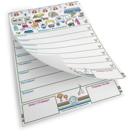 29cm A4 50-Sheet Weekly Camping Planner