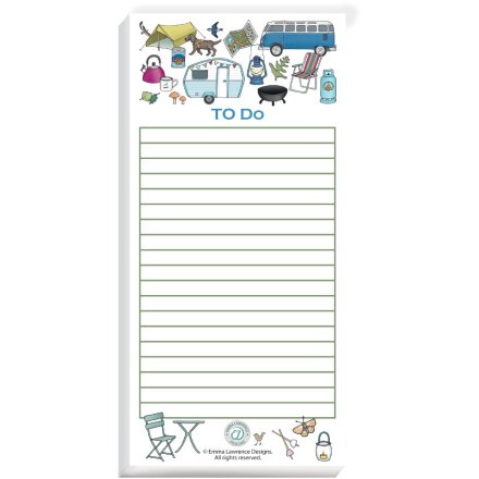 100 Sheets Camping Notepad