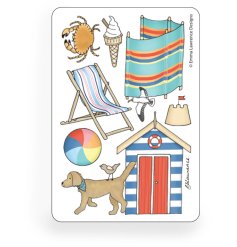 Bring coastal charm to your space with the Seaside Collection Magnet
