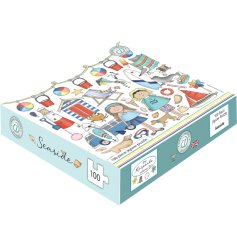 Bring the beach home with the Seaside Collection Puzzle 