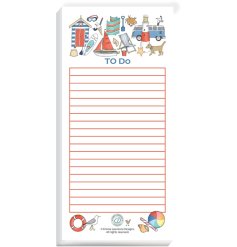 Stay organised with the charming Seaside Collection To Do List—100 sheets 