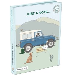 Elevate your messages with Land Rover 12 Notecards