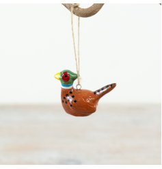 Meet the charming Pheasant Jute Hanger in Dolomite 