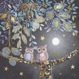 Create magical moments with the Night Owl Foiled Card