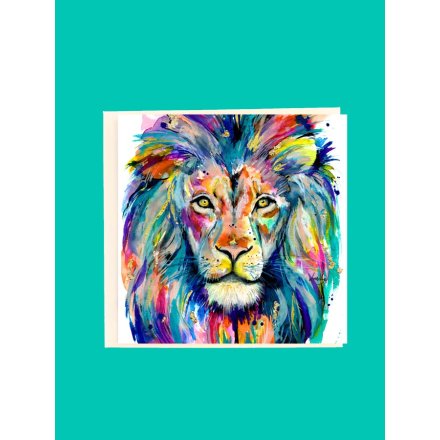 King of the Jungle Card, 15cm 
