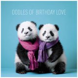 Send warm birthday wishes with the Oodles Of Birthday Love Card