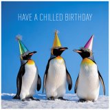 Send warm wishes with cool charm! The "Have A Chilled Birthday" card 