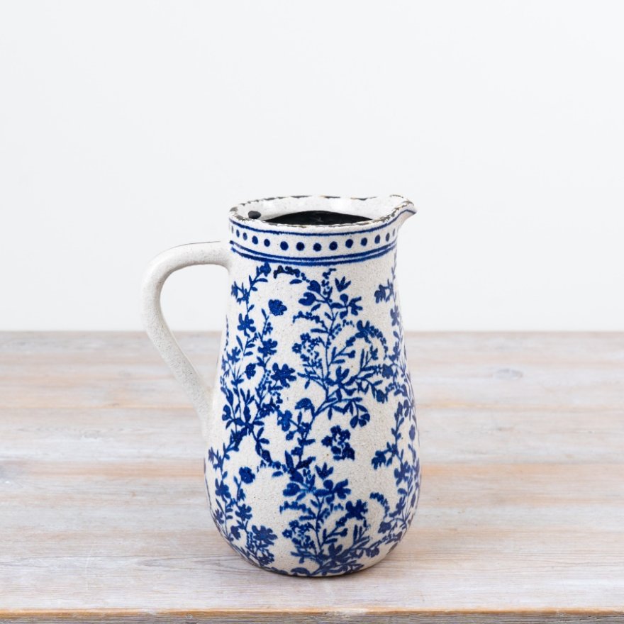 25cm Patterned Jug vase
