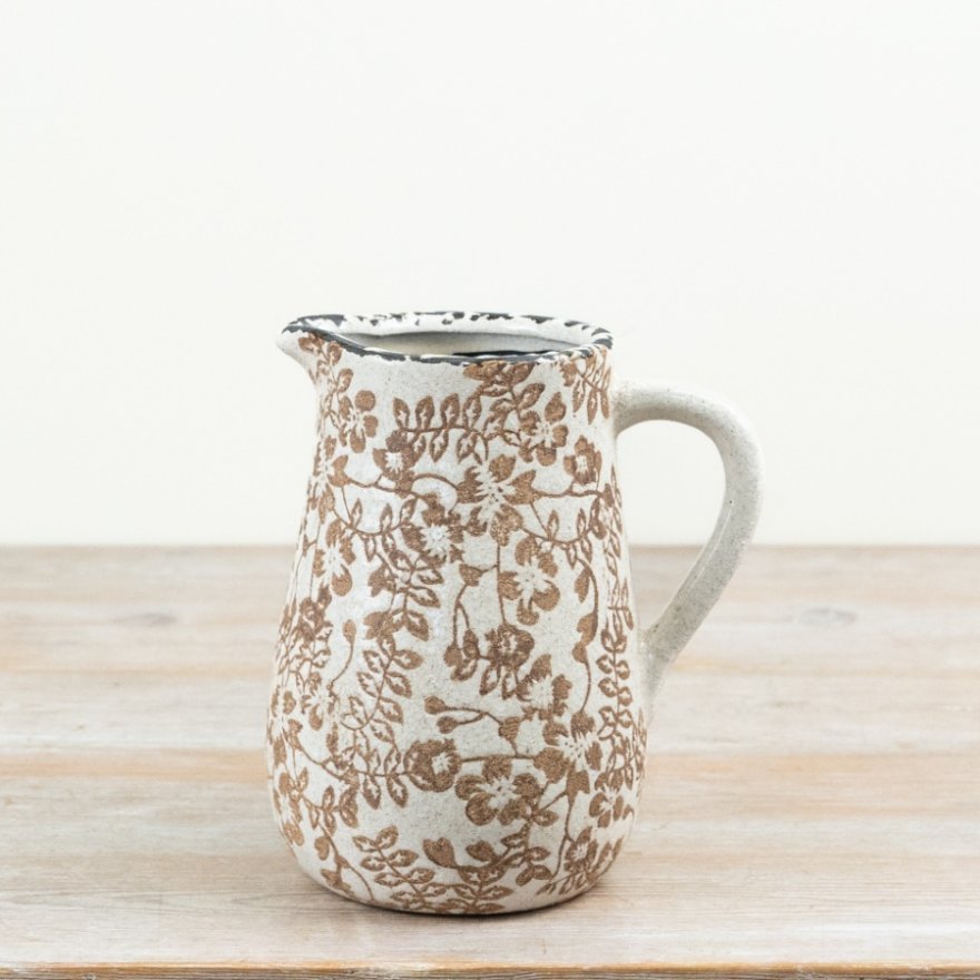 Stoneware Clara 20cm Pitcher