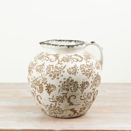 Ceramic Jug Vase, 27.5cm 