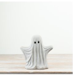 Delightful ghost statue for display with a standing pose.