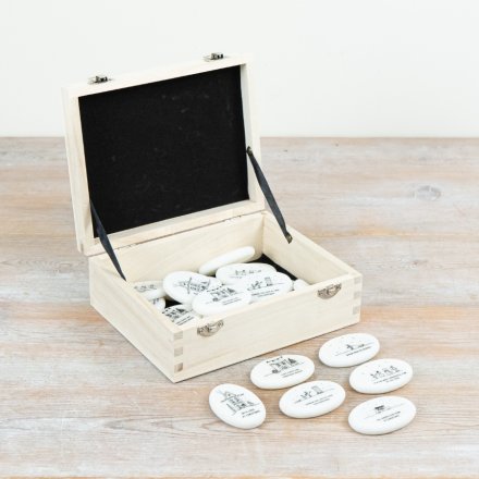 Discover elegance with our Natural White Marble Pebble