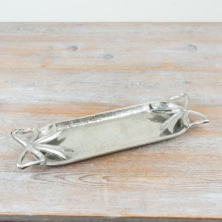 Aluminum candle tray; modern minimalist design with lasting, elegant durability.