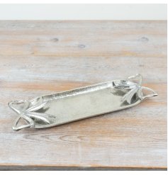 Aluminum candle tray; modern minimalist design with lasting, elegant durability.