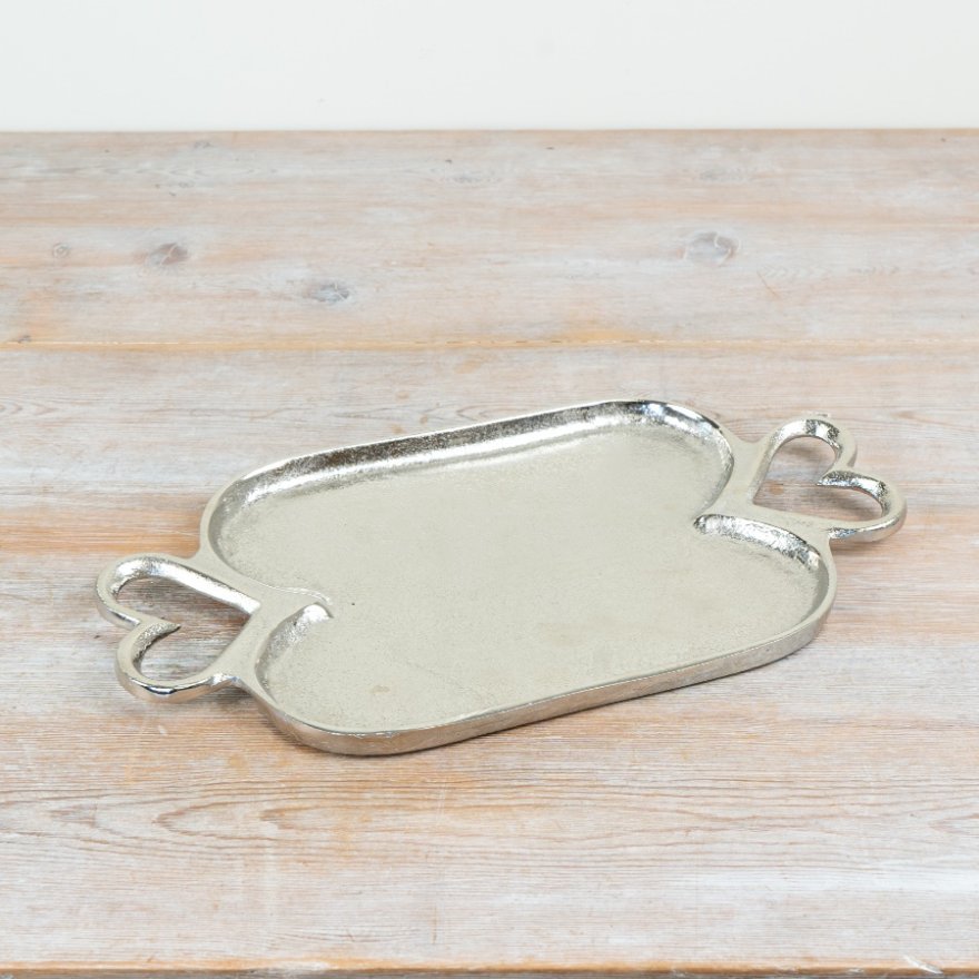 Heart Handle Tray, 35cm