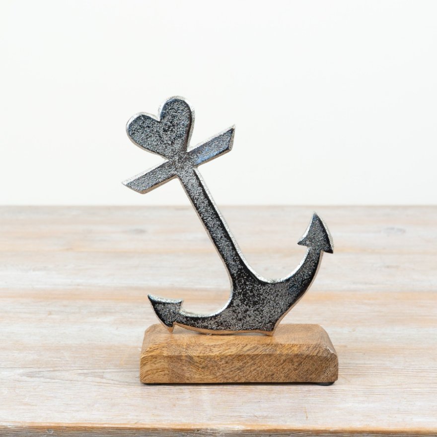 Anchor on Base Decor, 18cm 