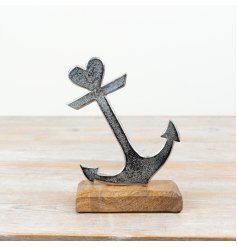 Chic, lightweight anchor design ideal for a subtle nautical touch.