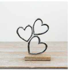 Bring modern elegance to your space with the Heart On Base design.