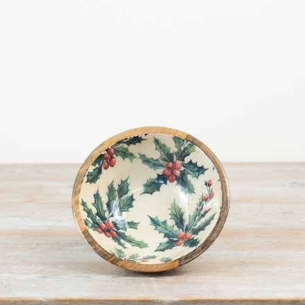a charming enamel christmas bowl 