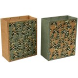 Charming Winter Forest Gift Bag—sturdy, festive, and perfect for elegant holiday gift wrapping.
