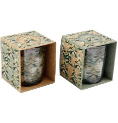 Fill your space with the calming aroma of a chilly woodland using these candles.