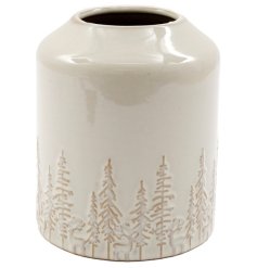 Add a touch of natural elegance to your space with this charming vase