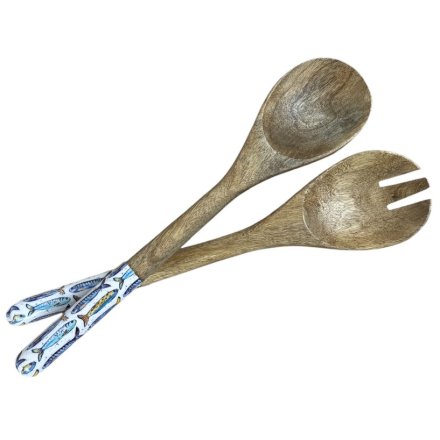 34cm Sardine Salad Servers S/2 