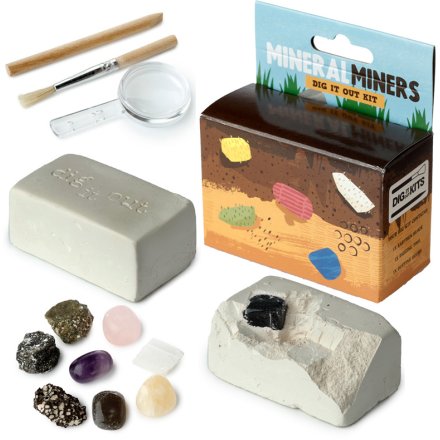 Dig-a-saurs Kids Kit: Explore Rocks, Minerals & Gems