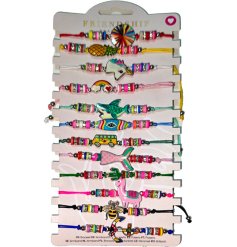 Add a splash of fun and flair to your look with this bracelets 