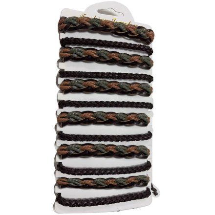 Chunky Woven Fashion Bracelets 