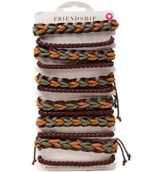 Elevate your style with our bold Chunky Woven Fashion Bracelets.