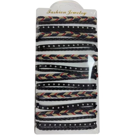 Chunky Braided and Woven Style Bracelets