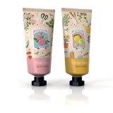 a lovely flower design hand cream 