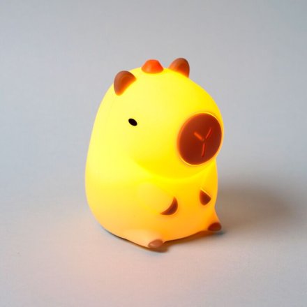 Create a calming bedtime atmosphere with the charming Capybara Colour Change LED Night Light