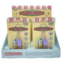 Sweeten your smile with Foodiemals Bubble Tea Vanilla Lip Oil Stick 