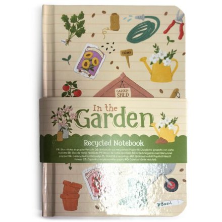 In The Garden Recycled A6 Notebook, 15cm 