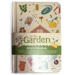 Capture your ideas sustainably with the In The Garden Recycled A6 Notebook