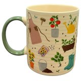 Sip in style with the In The Garden Porcelain Mug— 