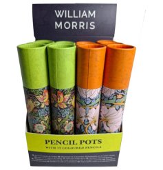 Add classic charm to your desk with the William Morris Large Pencil Pot