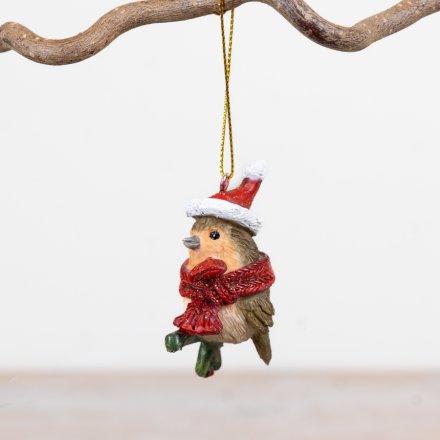Robin Tree Hanger, 6.5cm 