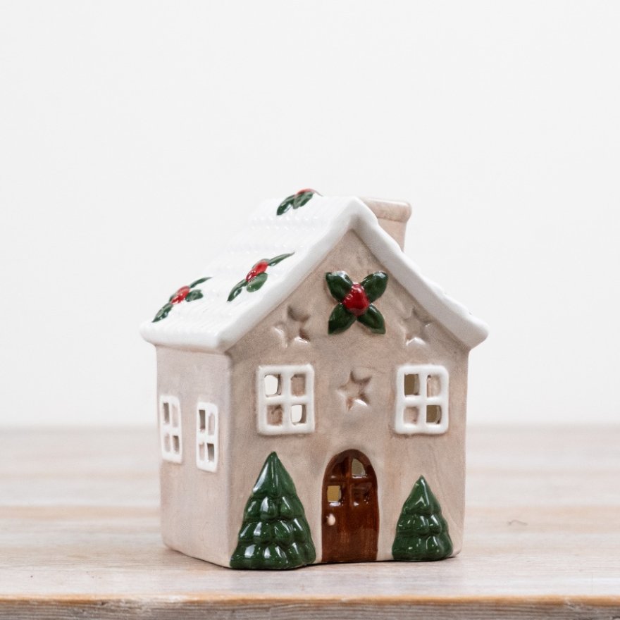 House Candle Holder, 12.5cm 