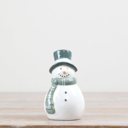 Snowman Ornament, 12.5cm