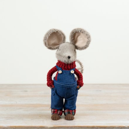 Add a charming touch to your décor with this adorable mouse