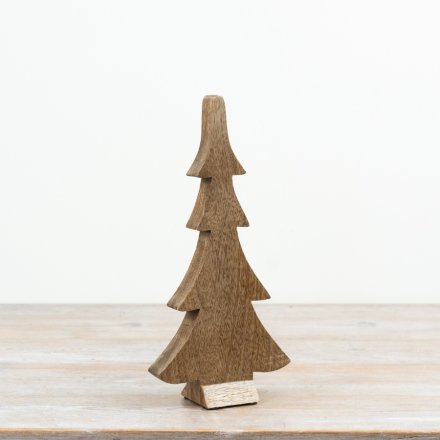 Meet the Smooth Wooden Deco Tree, a sleek natural accent for your home décor.
