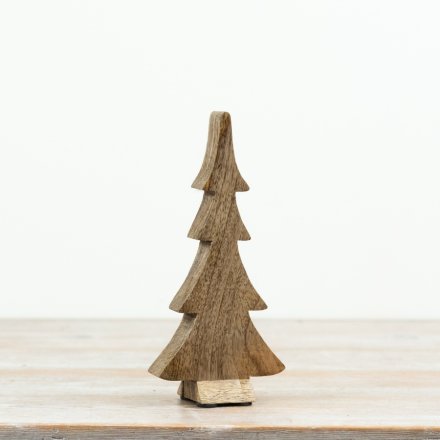 Bring rustic charm to your space with the Wooden Tree Deco Tree.