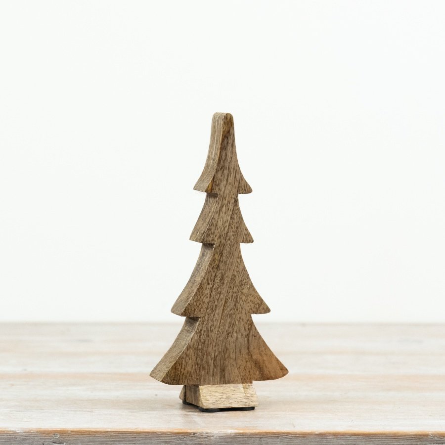 Bring rustic charm home with the Wooden Tree Deco tree.