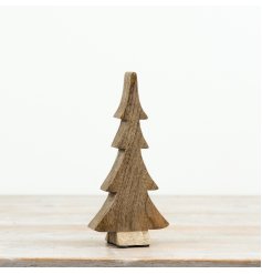 Bring rustic charm to your space with the Wooden Tree Deco Tree.