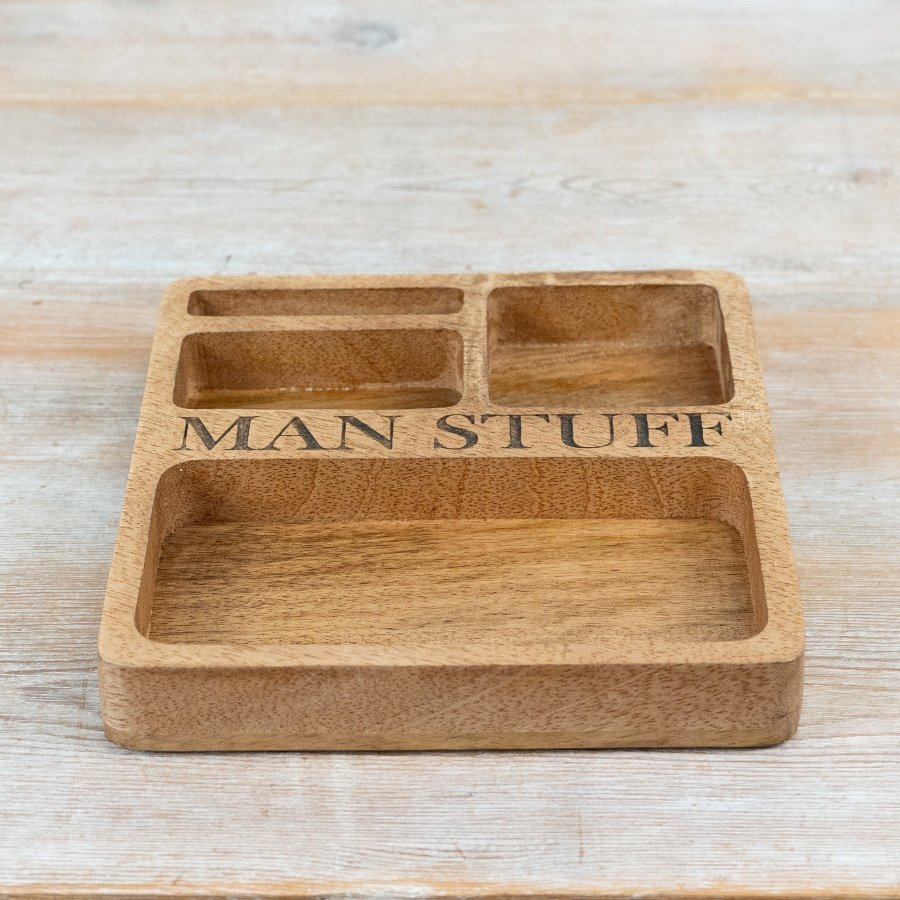 Store your essentials stylishly with this sleek tray for mobile phones and keys.