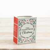 A delightful 10.5cm ceramic book vase inspired by the timeless Christmas tale 