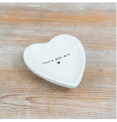 a charming heart design trinket dish 